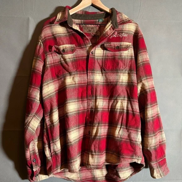 Orvis heavy flannel shirt size large - Picture 1 of 4